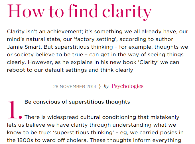 PsychologiesArticle