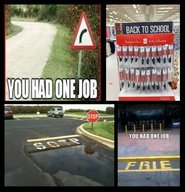 You Had One Job Meme Guy