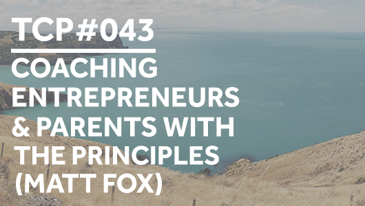 #043 – Coaching Entrepreneurs & Parents with the Principles (Matt Fox) – Thriving Coaches Podcast