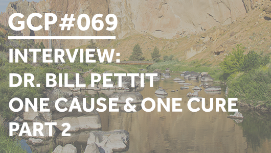 #069 – INTERVIEW: Dr Bill Pettit – One Cause & One Cure – Part 2 – Get Clarity Podcast